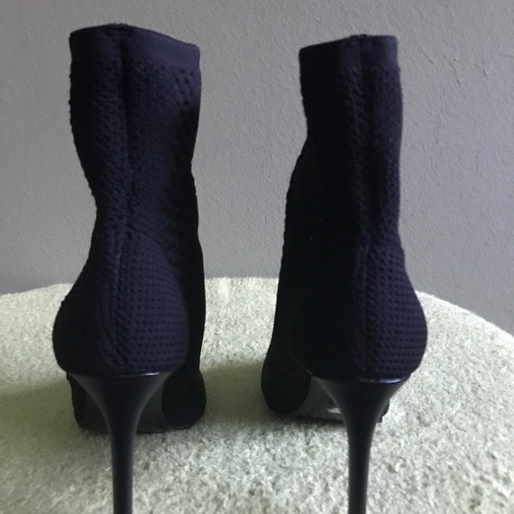 Charles David Black Open toe Ankle Boots - Picture 5 of 9